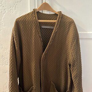 Raquel Allegra Quilted Cotton Blazer